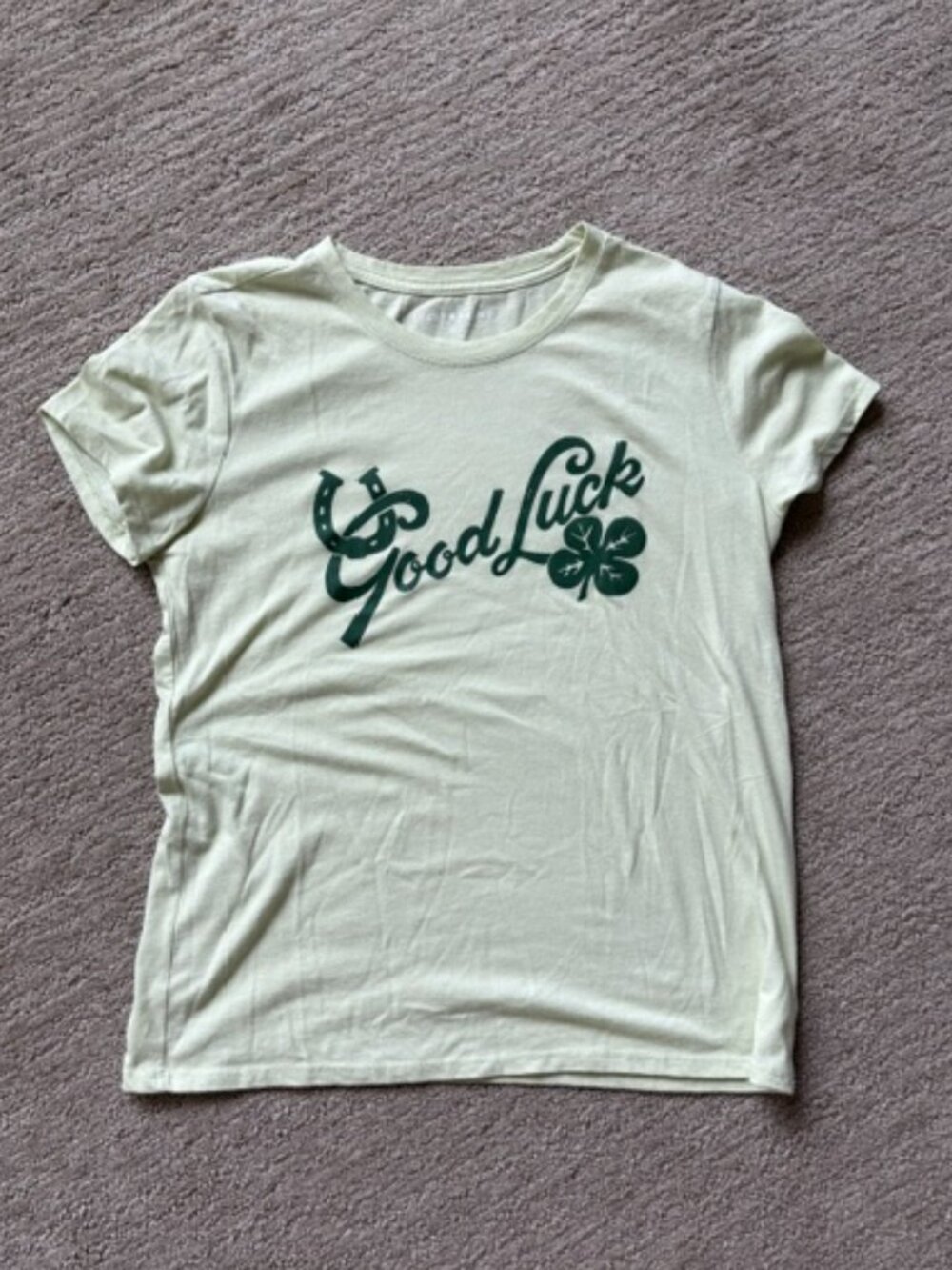 Lucky Brand Women's Short Sleeve T-Shirt in Excellent Condition
